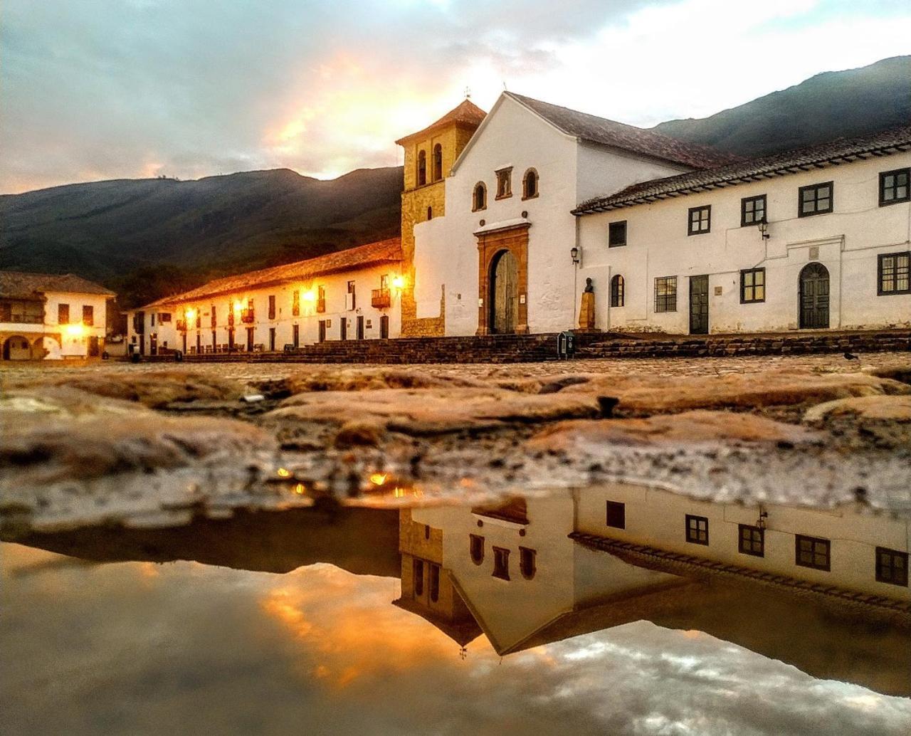 Hotel Las Palmas Villa de Leyva Exterior foto