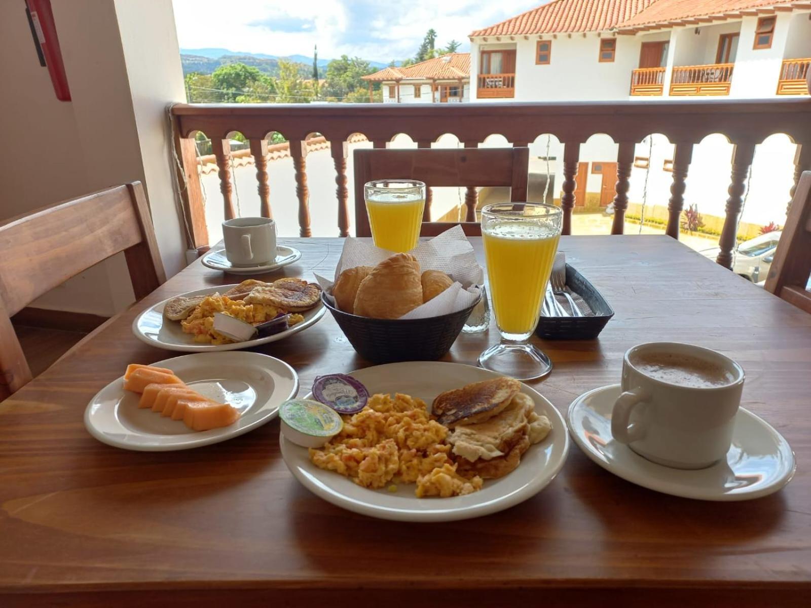 Hotel Las Palmas Villa de Leyva Exterior foto